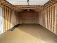 14'x24' 1-Car Peak Garage with vented eaves from Pine Creek Structures in Harrisburg, PA