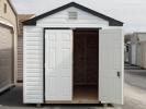 8x10 Madison Series (Economy Line) Peak Roofline Storage Shed with Vinyl Siding